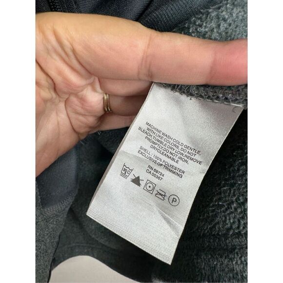 Columbia Jacket Mens Long Sleeve Gray Full Zip Fleece Size Medium - Picture 8 of 8